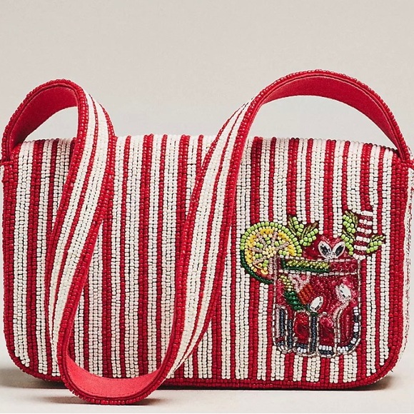 New Anthropologie Beaded Bag - Picture 3 of 6